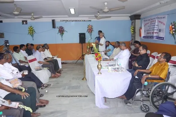 Doctor's felicitation ceremony at Child health care Arambag
