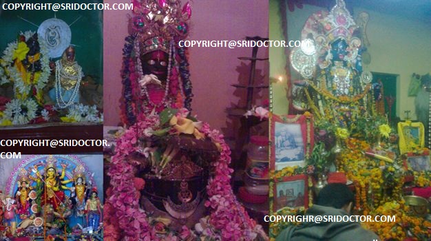 Sri in temples,Gods and Godesses of Kunarpur-Sihar.